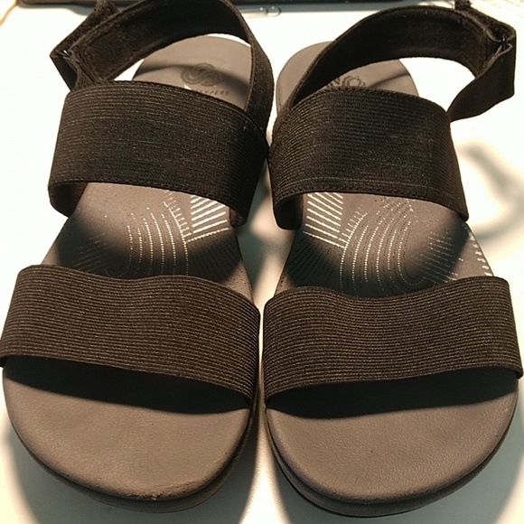 clarks cloudsteppers arla jacory women's ortholite sandals